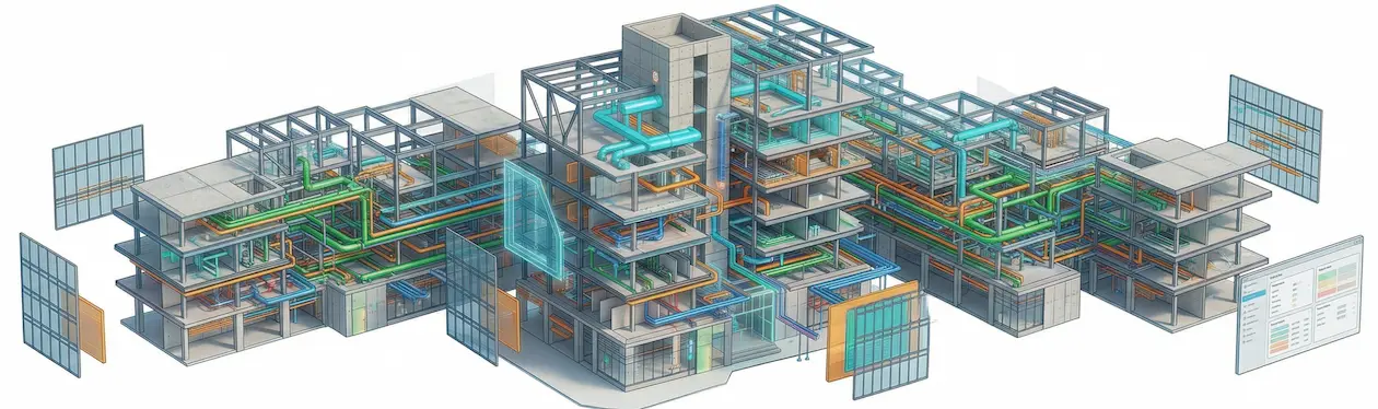 Maqueta digital de edificio